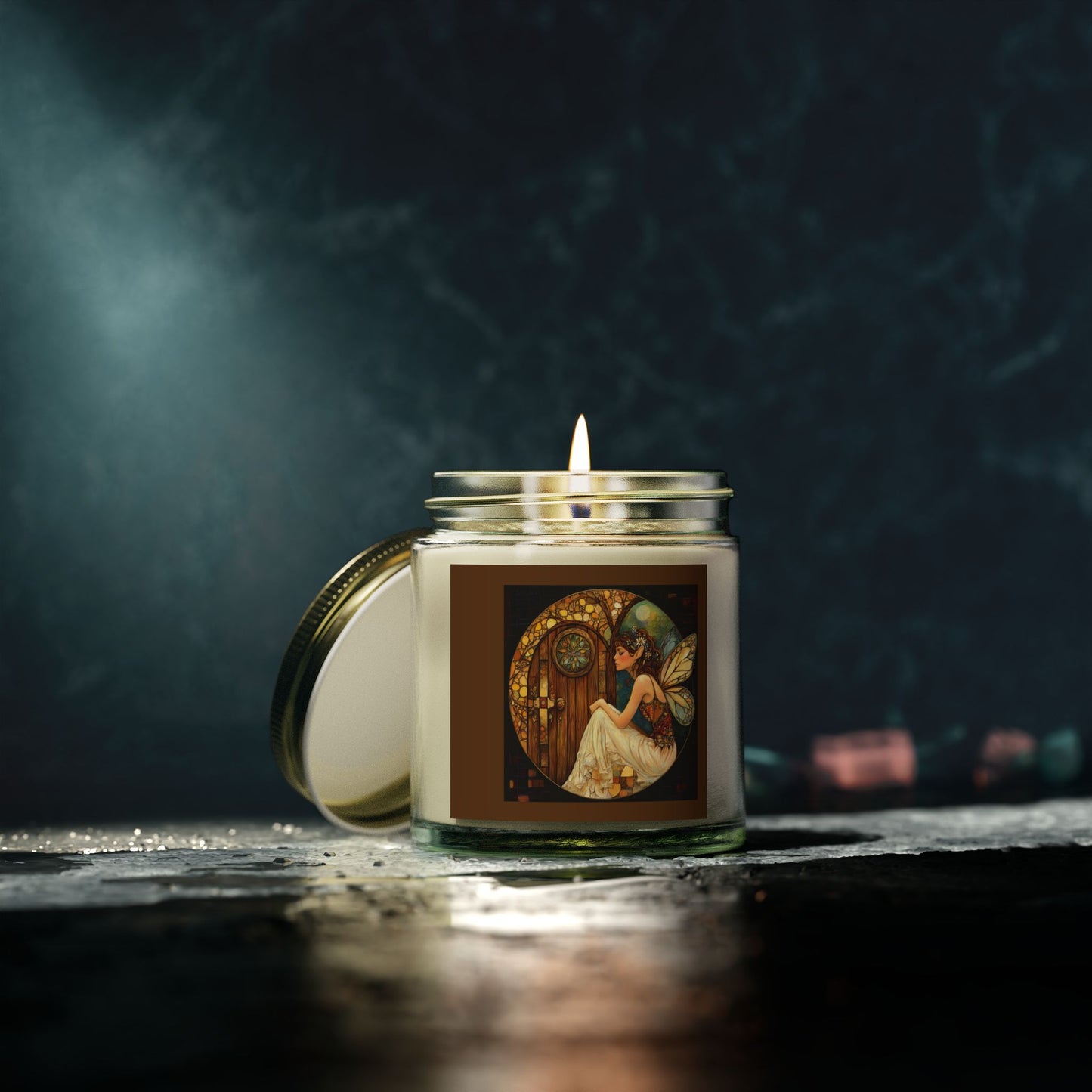Fairy Door Scented Candle, Enchanted Home Decor, Relaxation Gift, Magical Atmosphere, Aromatherapy Candle, Home Fragrance