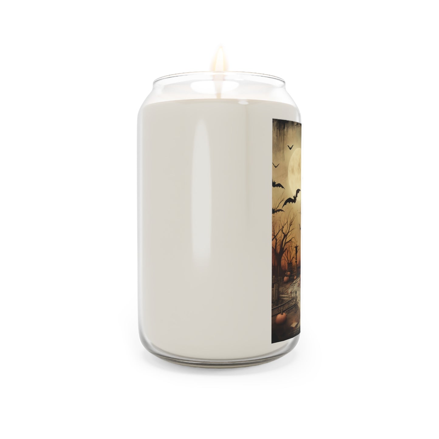 Spooky Halloween Candle