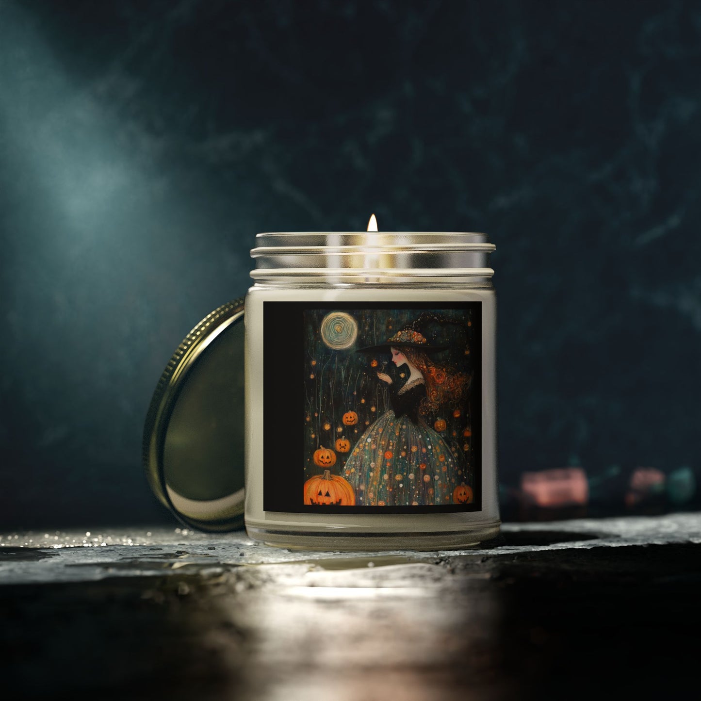 Halloween Witch Scented Candles, Cozy Home Decor, Aromatherapy Gifts, Fall Fragrance, Relaxation Candles, Halloween Party Decor