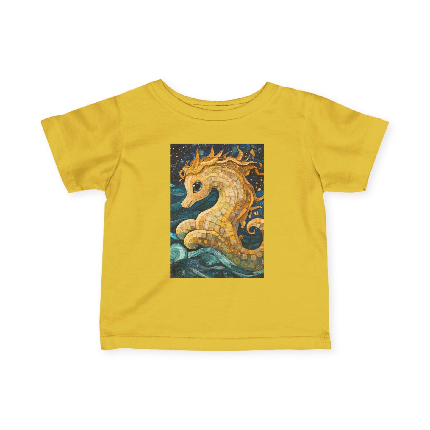 Baby Seahorse Infant Tee: Cute Baby Shirt, Toddler Outfit, Children's Clothing, Nautical Gift, Baby Shower Present