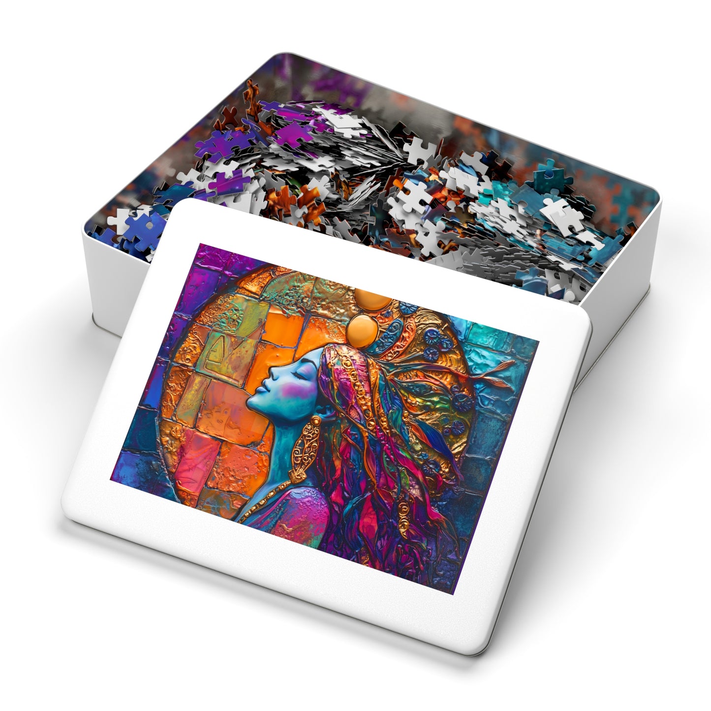 Bohemian Goddess Artwork Jigsaw Puzzle
