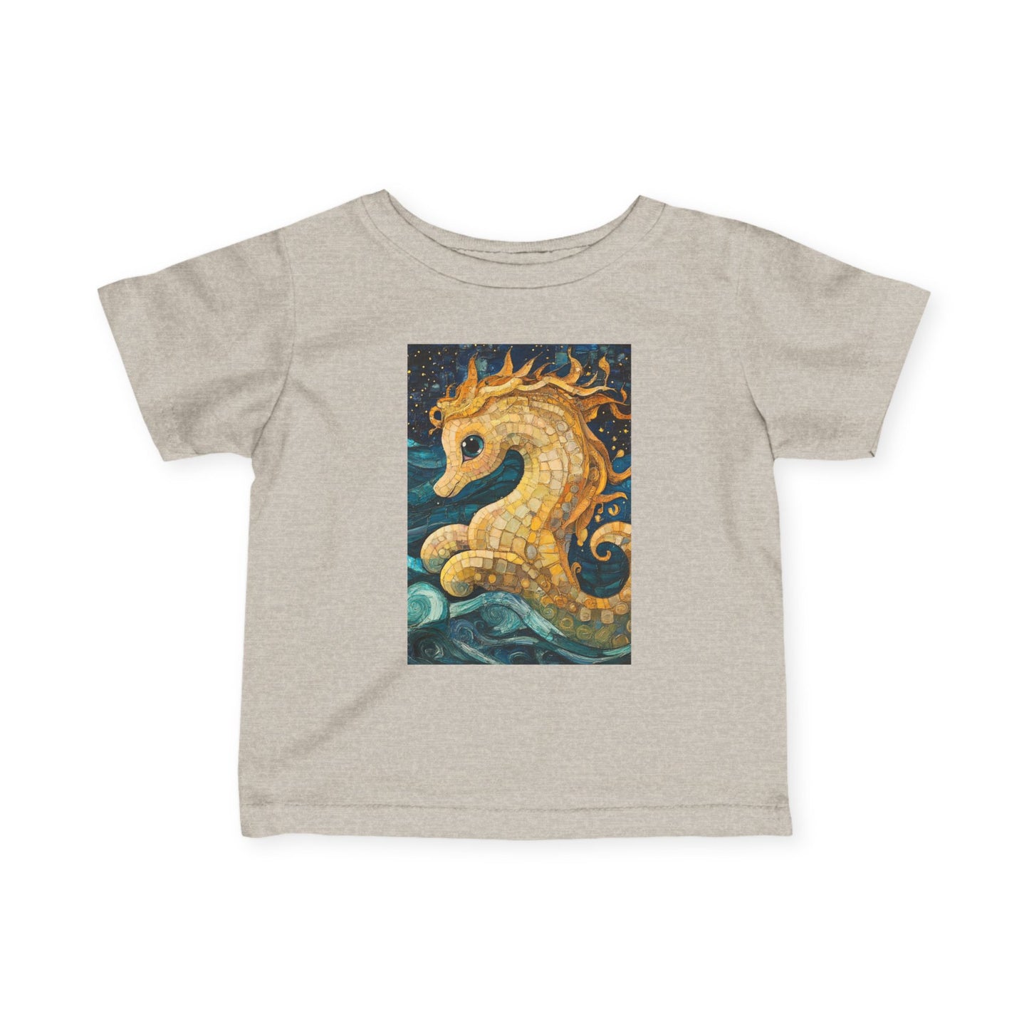 Baby Seahorse Infant Tee: Cute Baby Shirt, Toddler Outfit, Children's Clothing, Nautical Gift, Baby Shower Present