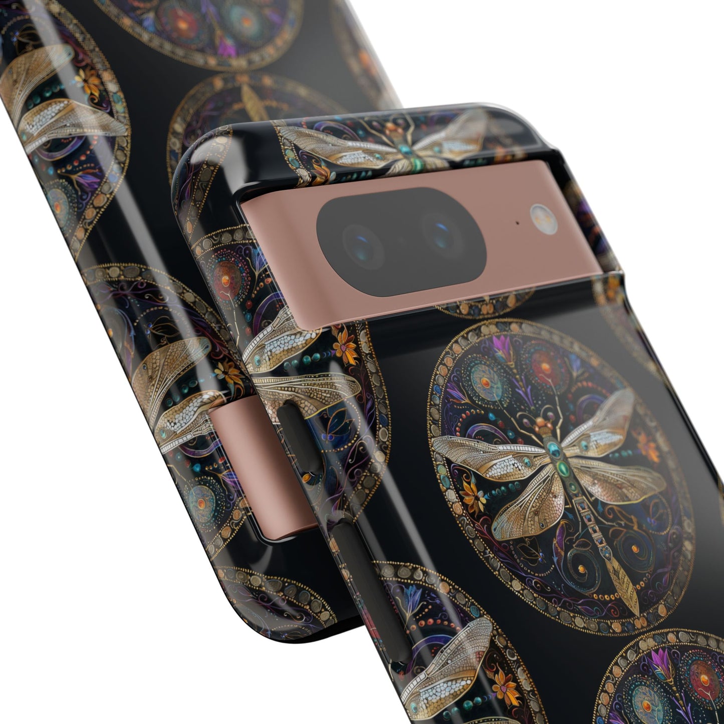 Dragonfly Phone Case, Tough Phone Cover, Artistic Cell Phone Accessory, Gift for Nature Lovers, Unique Phone Protector