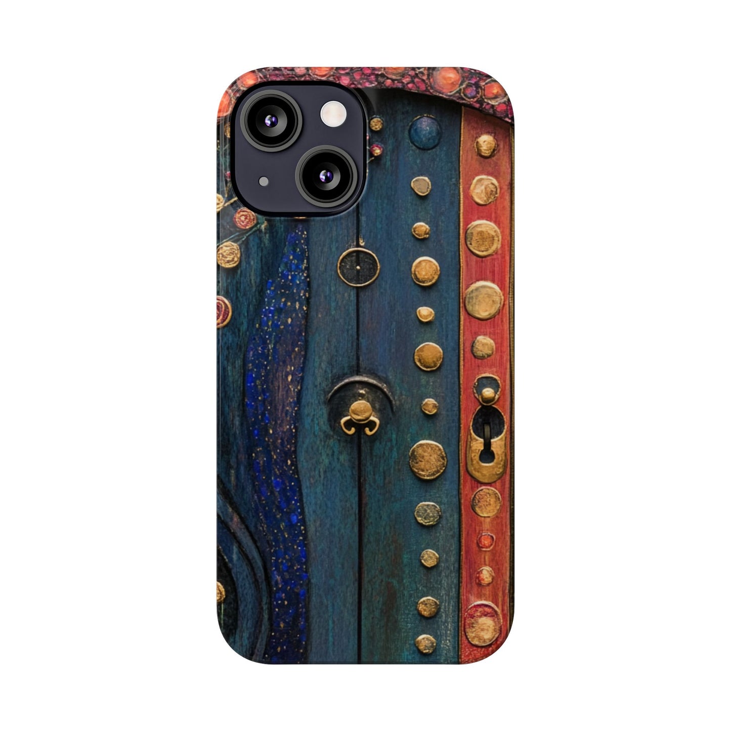 Fairy Door Artistic Slim Phone Cases, Unique Phone Cover, Gift for Art Lovers, Decorative Case, Phone Accessory