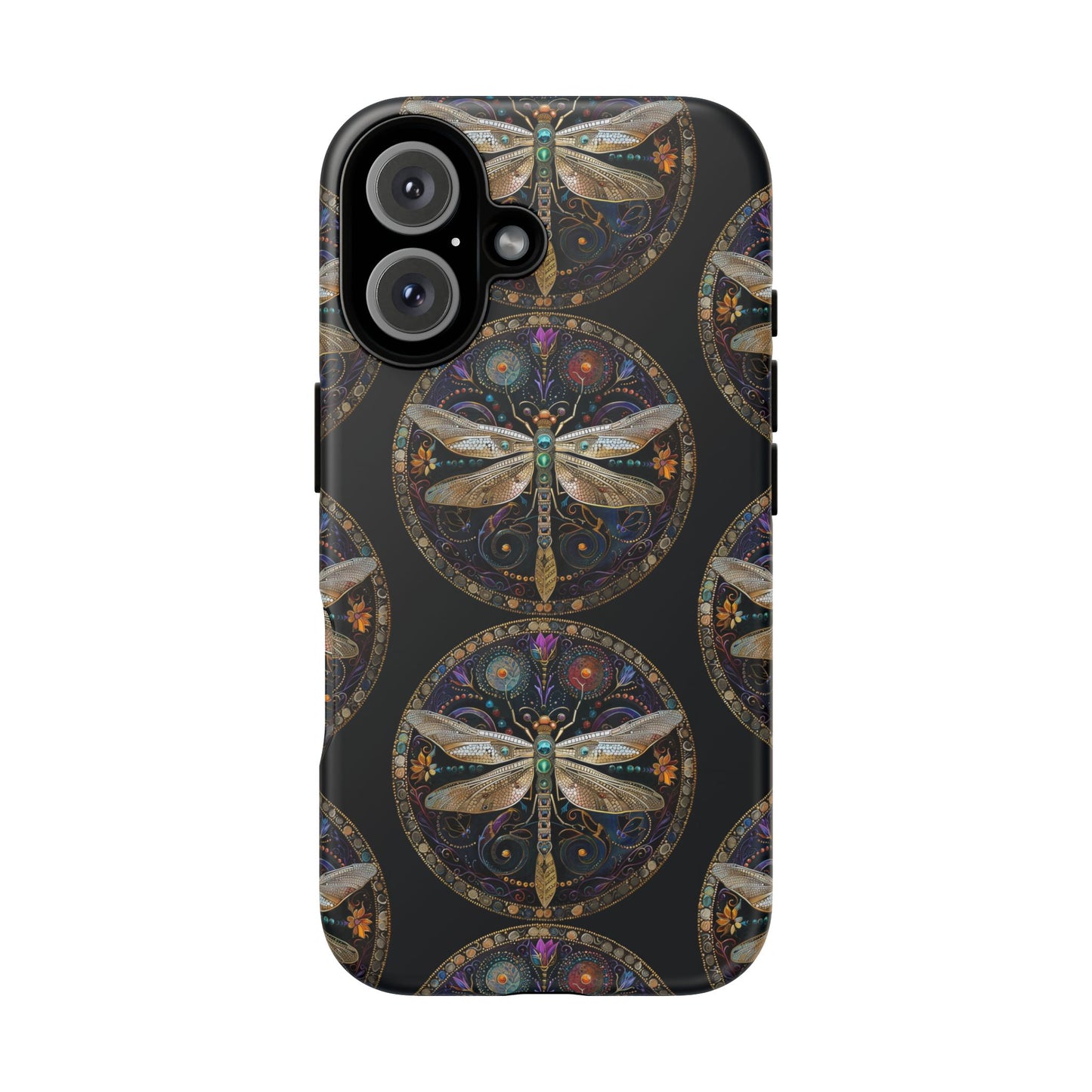Dragonfly Phone Case, Tough Phone Cover, Artistic Cell Phone Accessory, Gift for Nature Lovers, Unique Phone Protector