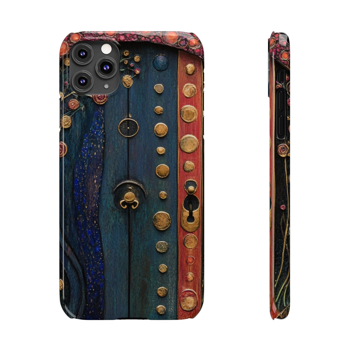 Fairy Door Artistic Slim Phone Cases, Unique Phone Cover, Gift for Art Lovers, Decorative Case, Phone Accessory
