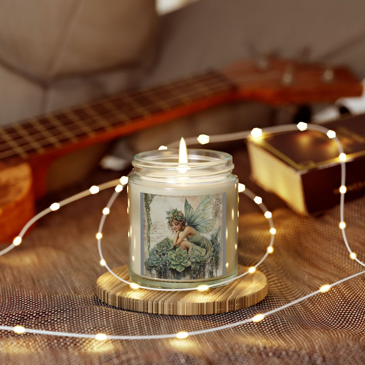 Enchanting Fairy Scented Candles - Coconut Apricot Wax (4oz, 9oz) | Aromatherapy Gifts, Home Decor, Self-Care