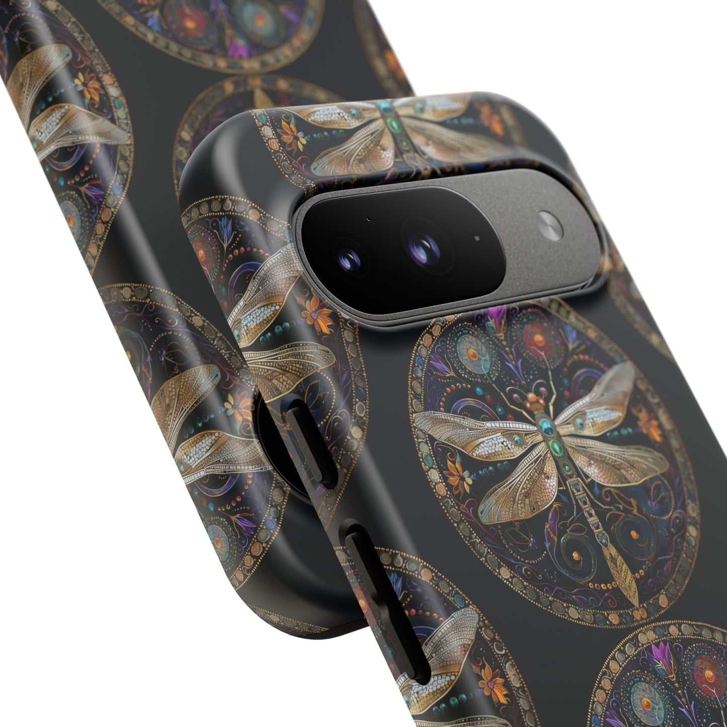 Dragonfly Phone Case, Tough Phone Cover, Artistic Cell Phone Accessory, Gift for Nature Lovers, Unique Phone Protector