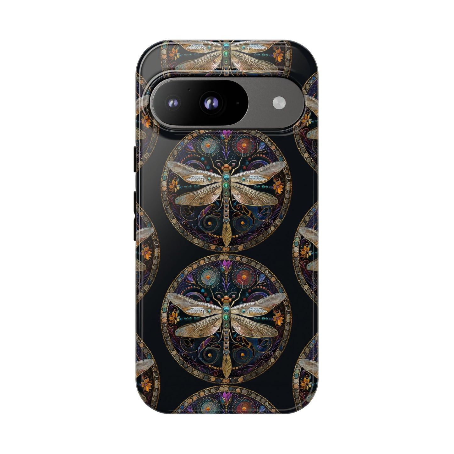 Dragonfly Phone Case, Tough Phone Cover, Artistic Cell Phone Accessory, Gift for Nature Lovers, Unique Phone Protector