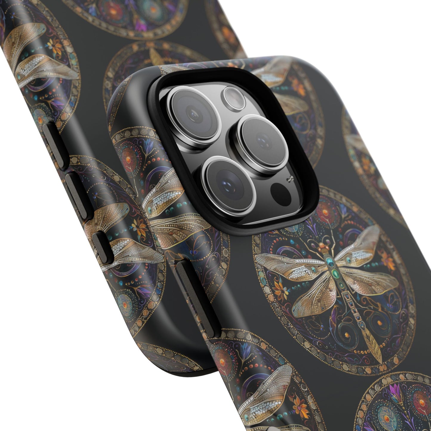 Dragonfly Phone Case, Tough Phone Cover, Artistic Cell Phone Accessory, Gift for Nature Lovers, Unique Phone Protector