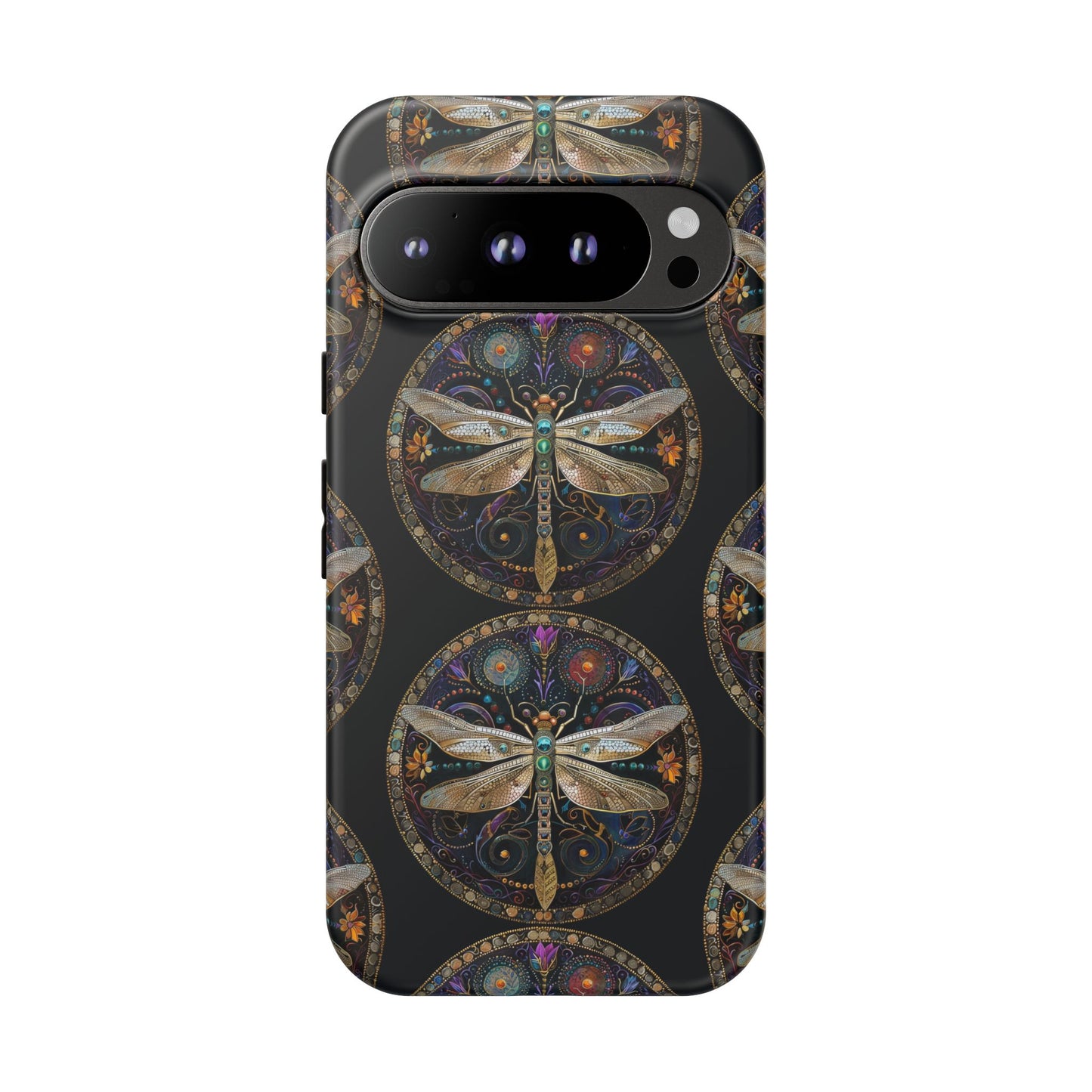 Dragonfly Phone Case, Tough Phone Cover, Artistic Cell Phone Accessory, Gift for Nature Lovers, Unique Phone Protector