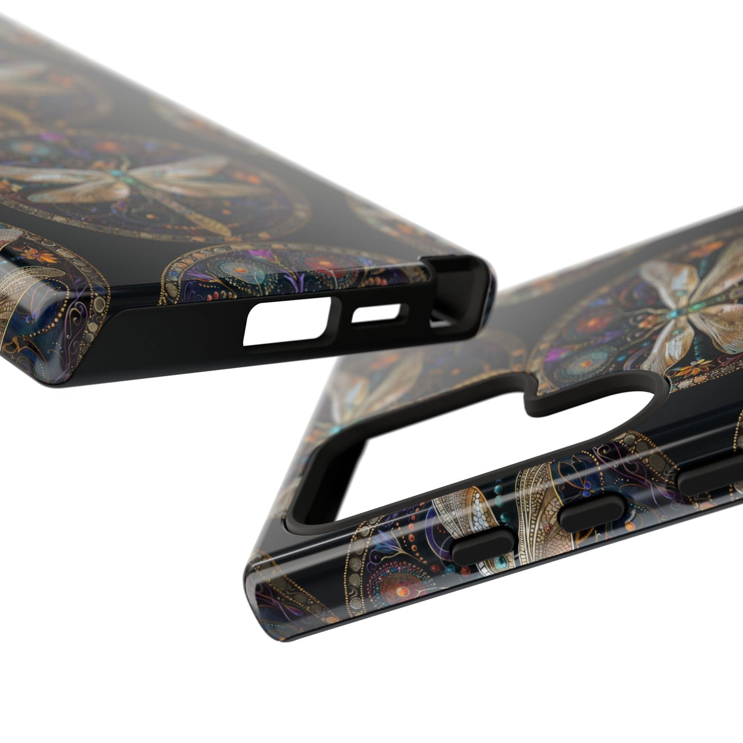 Dragonfly Phone Case, Tough Phone Cover, Artistic Cell Phone Accessory, Gift for Nature Lovers, Unique Phone Protector