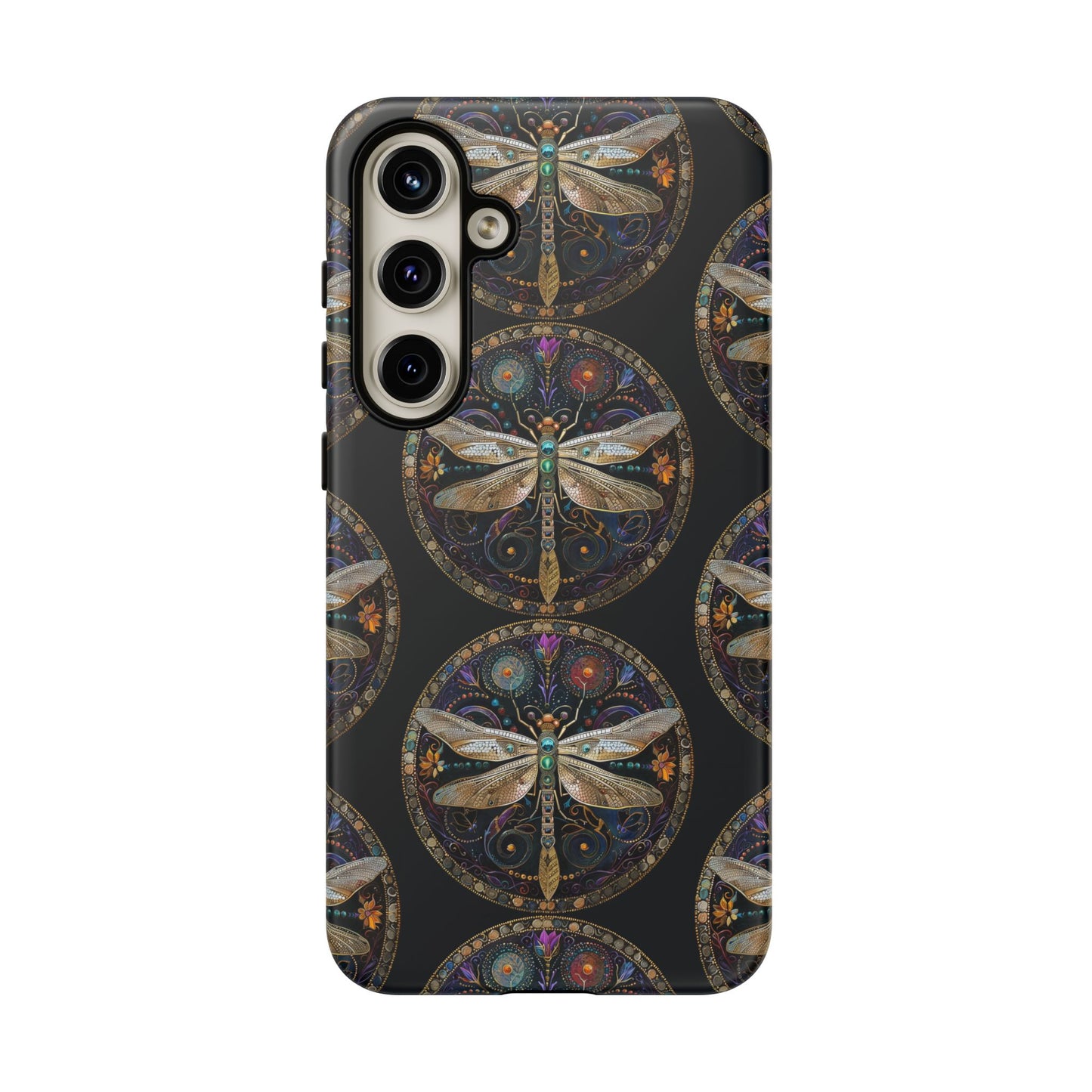 Dragonfly Phone Case, Tough Phone Cover, Artistic Cell Phone Accessory, Gift for Nature Lovers, Unique Phone Protector