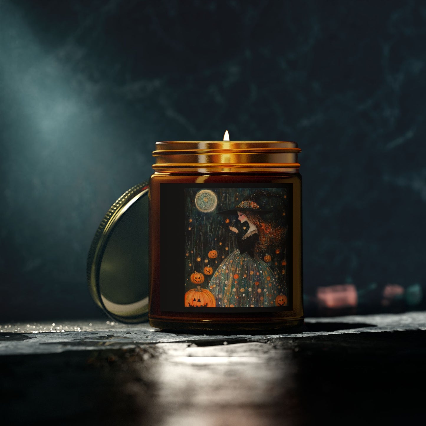 Halloween Witch Scented Candles, Cozy Home Decor, Aromatherapy Gifts, Fall Fragrance, Relaxation Candles, Halloween Party Decor