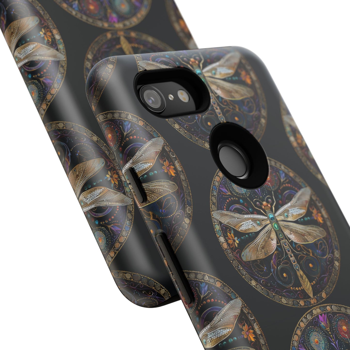 Dragonfly Phone Case, Tough Phone Cover, Artistic Cell Phone Accessory, Gift for Nature Lovers, Unique Phone Protector