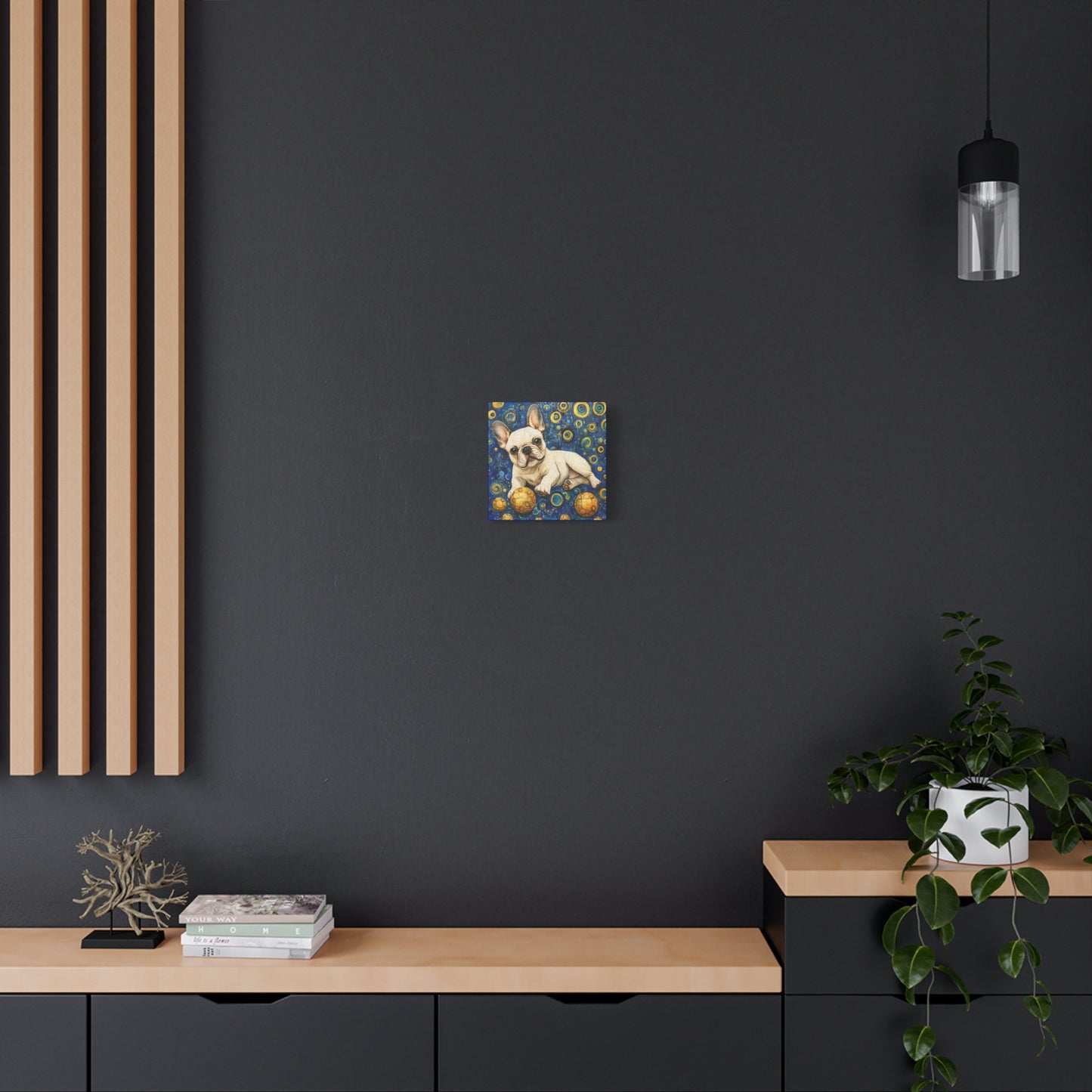 French Bulldog Matte Canvas, Stretched, Bodhi Pets