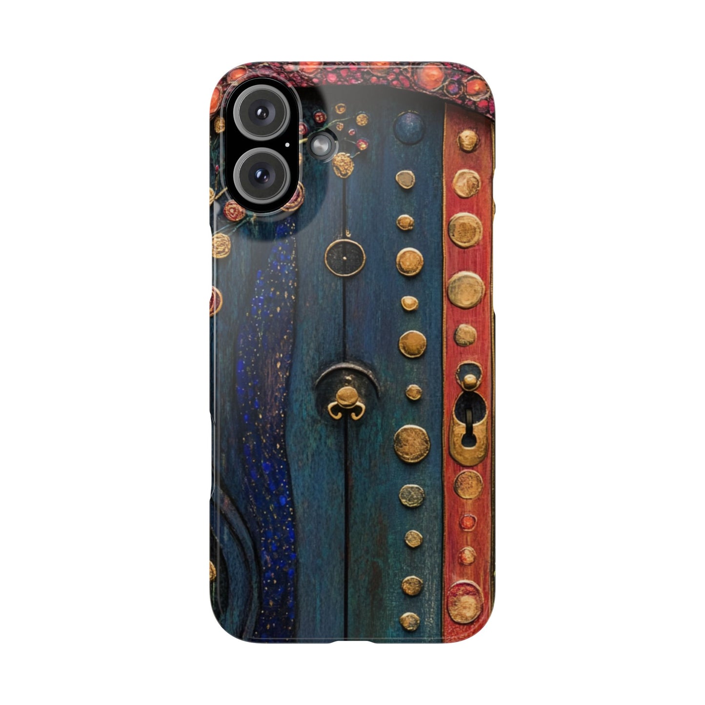Fairy Door Artistic Slim Phone Cases, Unique Phone Cover, Gift for Art Lovers, Decorative Case, Phone Accessory