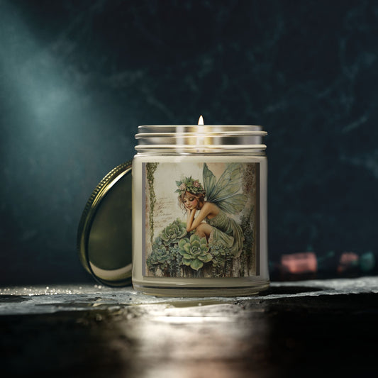 Enchanting Fairy Scented Candles - Coconut Apricot Wax (4oz, 9oz) | Aromatherapy Gifts, Home Decor, Self-Care