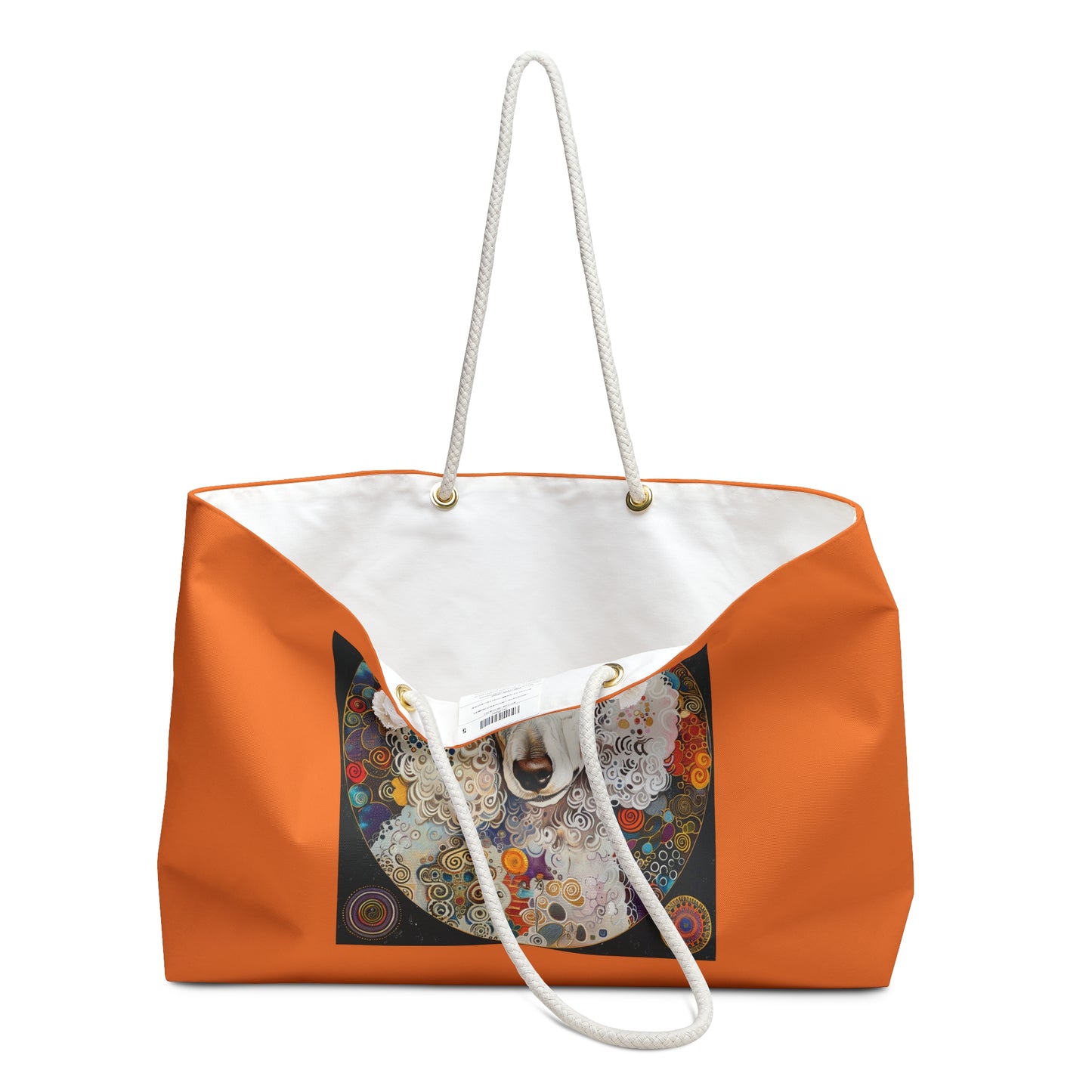 Poodle Lover Weekender Bag - Perfect for Travel, Beach, Gym, Gifts for Pet Owners, Unique Dog Art