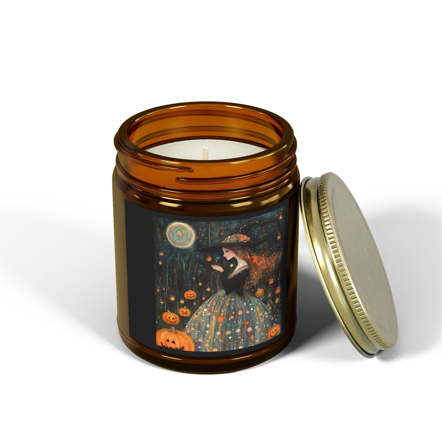 Halloween Witch Scented Candles, Cozy Home Decor, Aromatherapy Gifts, Fall Fragrance, Relaxation Candles, Halloween Party Decor