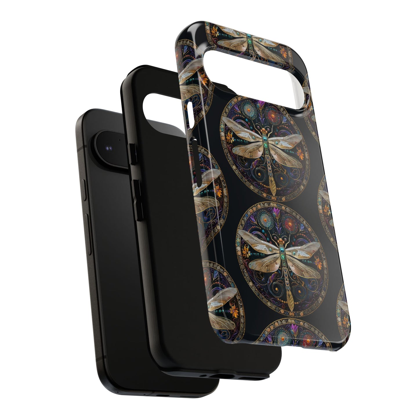 Dragonfly Phone Case, Tough Phone Cover, Artistic Cell Phone Accessory, Gift for Nature Lovers, Unique Phone Protector