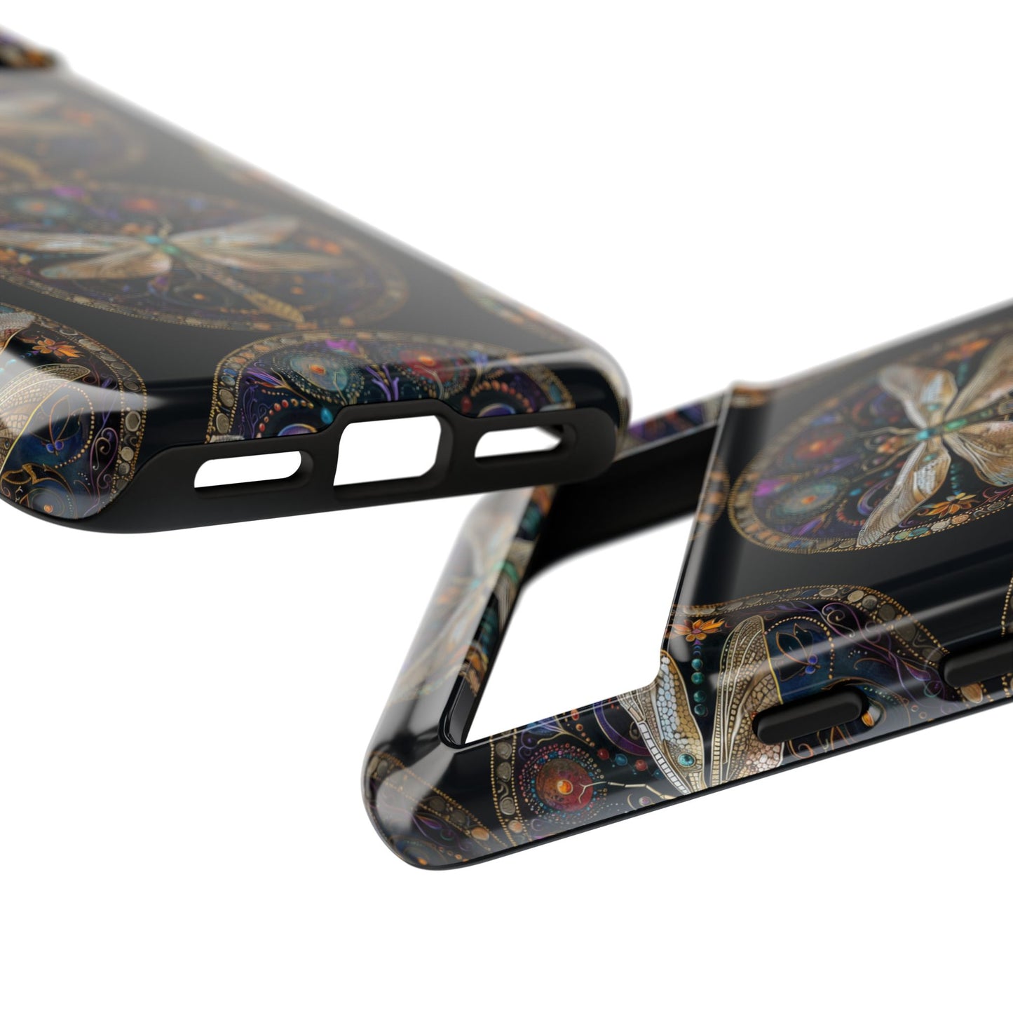 Dragonfly Phone Case, Tough Phone Cover, Artistic Cell Phone Accessory, Gift for Nature Lovers, Unique Phone Protector