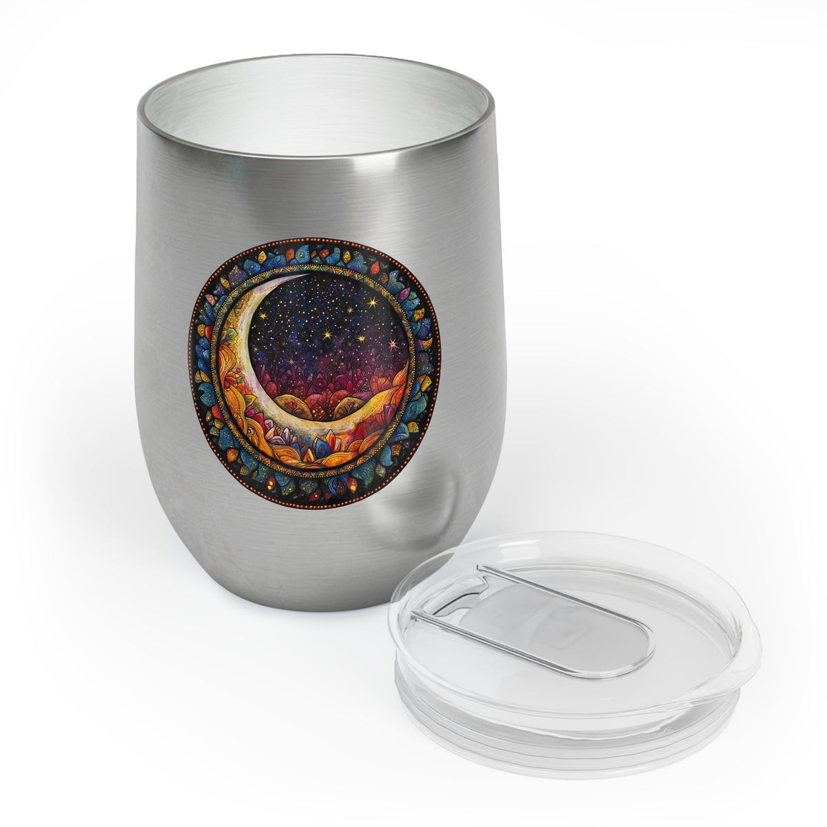 Boho Moon Chill Wine Tumbler