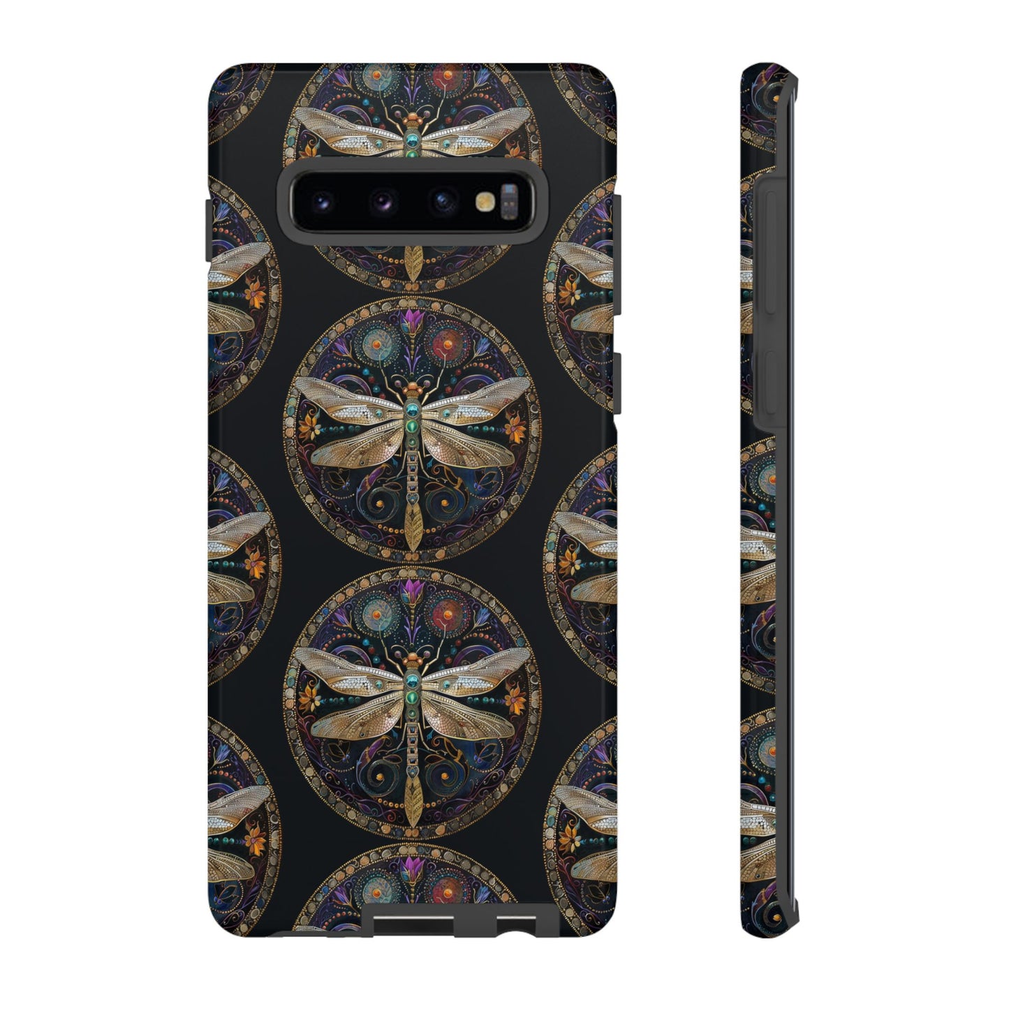 Dragonfly Phone Case, Tough Phone Cover, Artistic Cell Phone Accessory, Gift for Nature Lovers, Unique Phone Protector