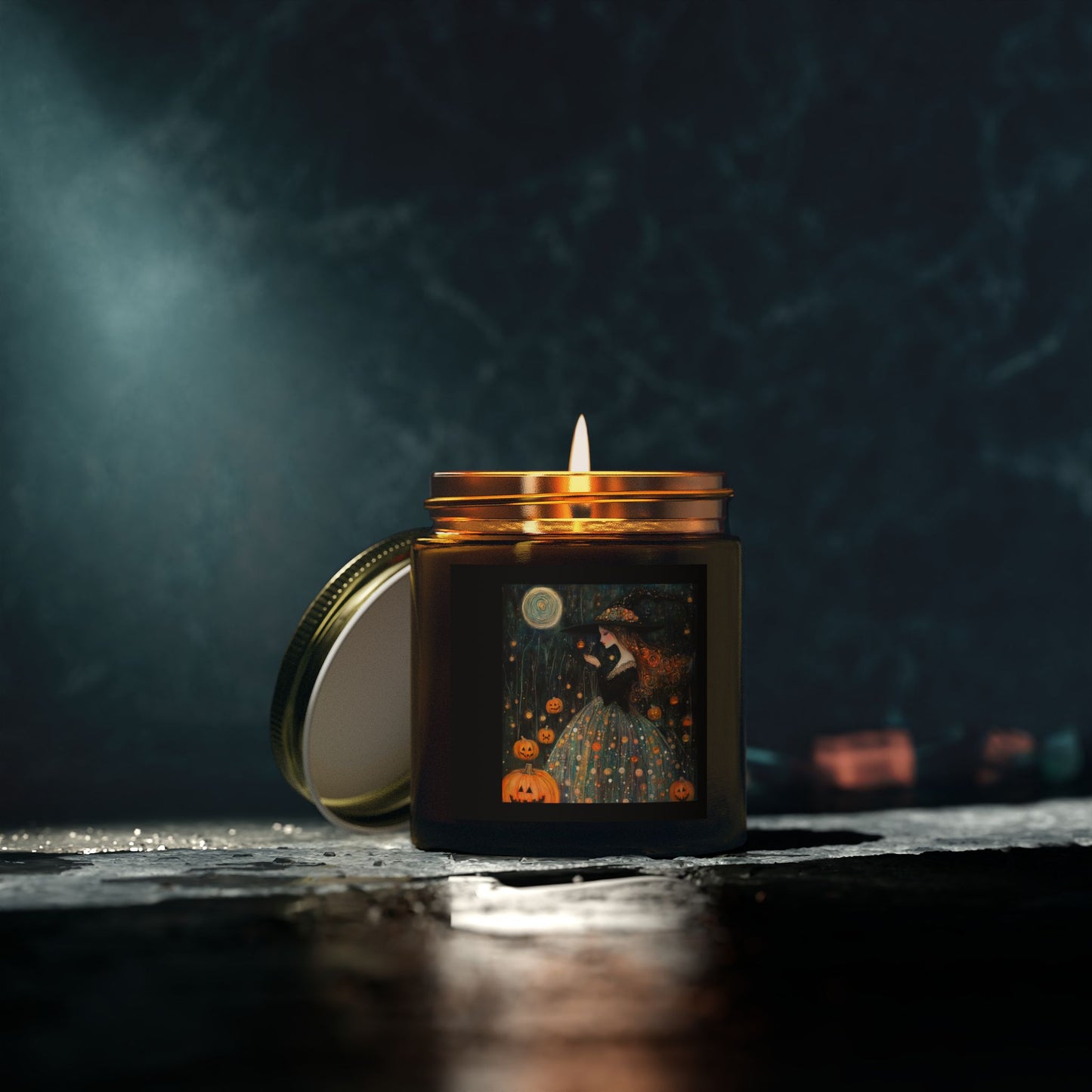 Halloween Witch Scented Candles, Cozy Home Decor, Aromatherapy Gifts, Fall Fragrance, Relaxation Candles, Halloween Party Decor