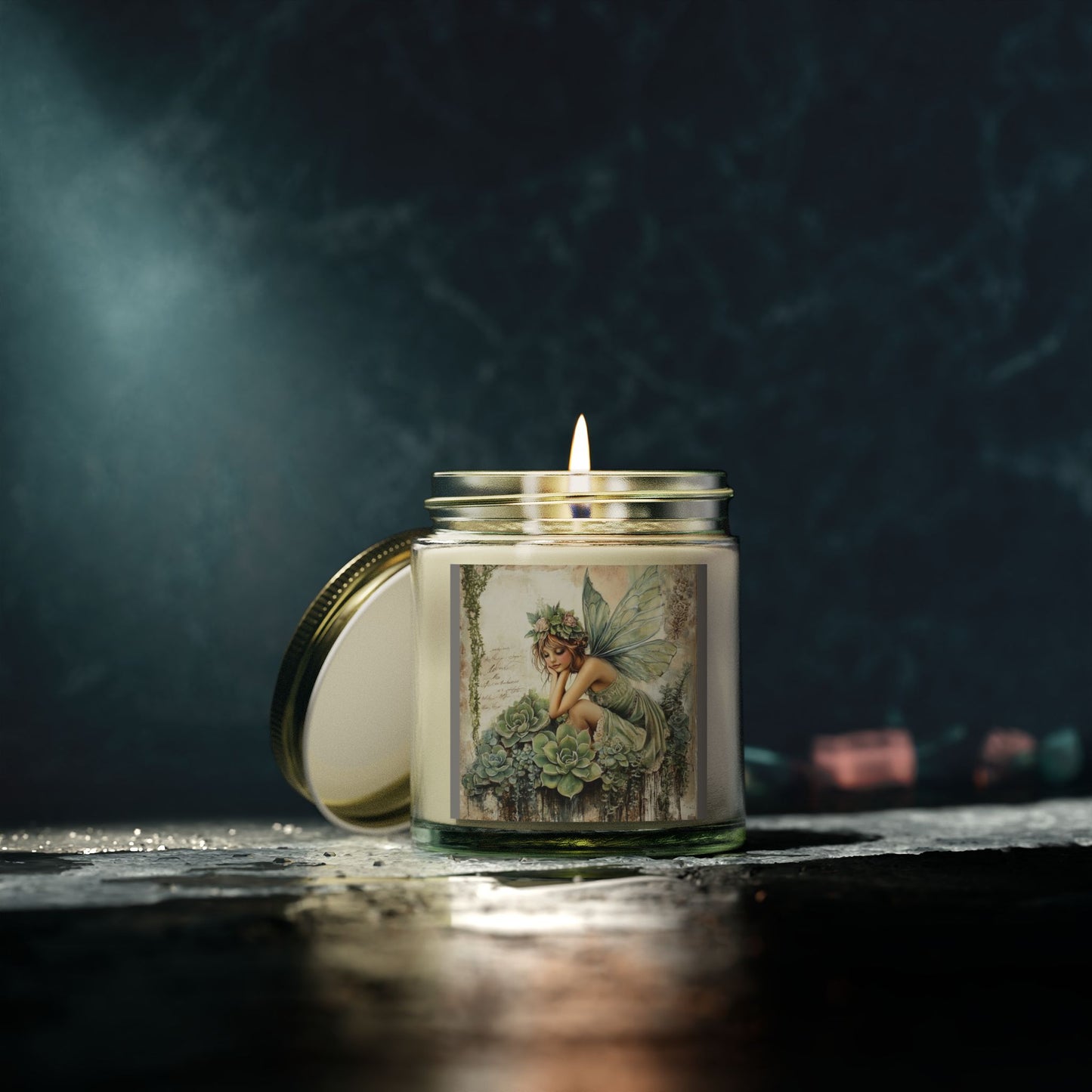 Enchanting Fairy Scented Candles - Coconut Apricot Wax (4oz, 9oz) | Aromatherapy Gifts, Home Decor, Self-Care