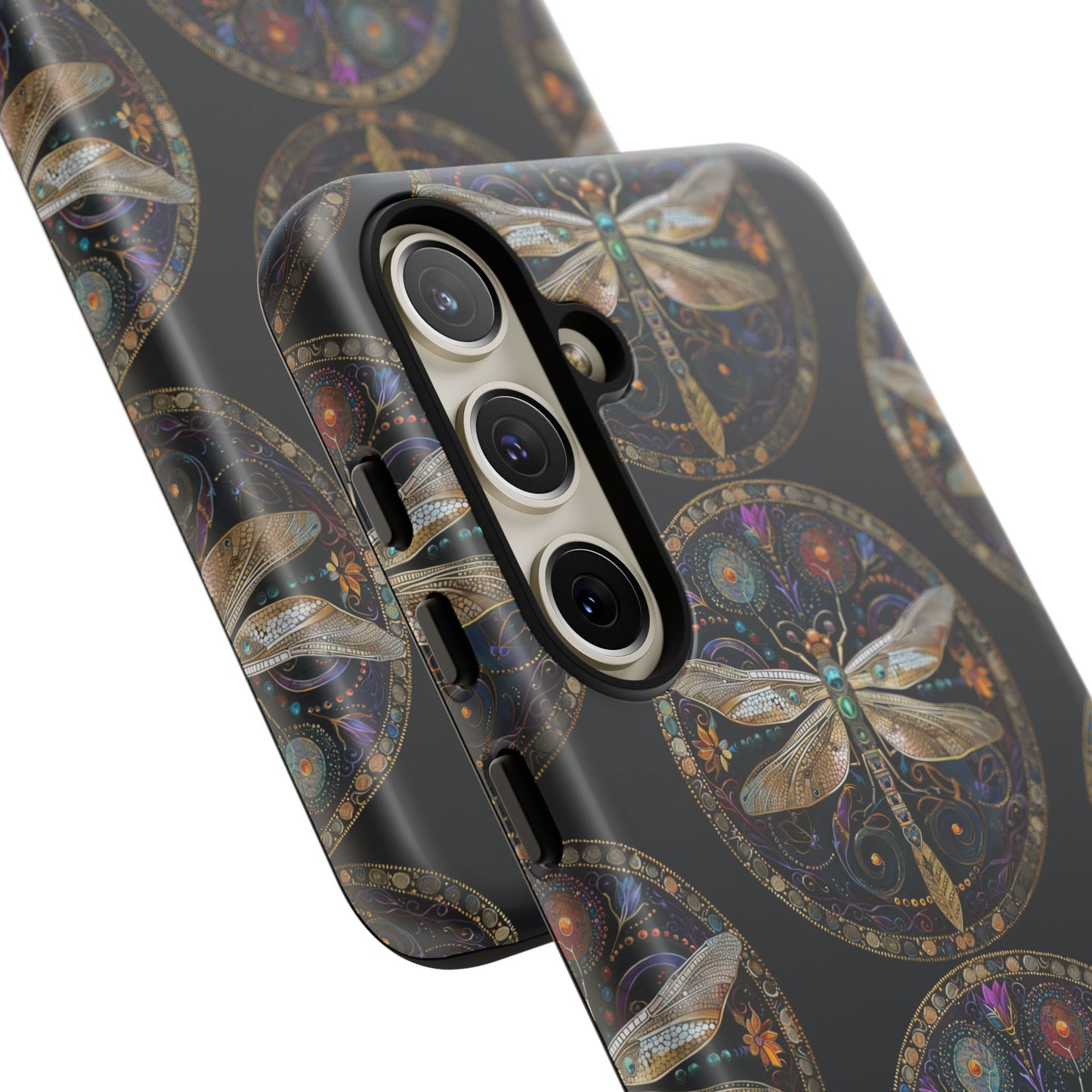 Dragonfly Phone Case, Tough Phone Cover, Artistic Cell Phone Accessory, Gift for Nature Lovers, Unique Phone Protector