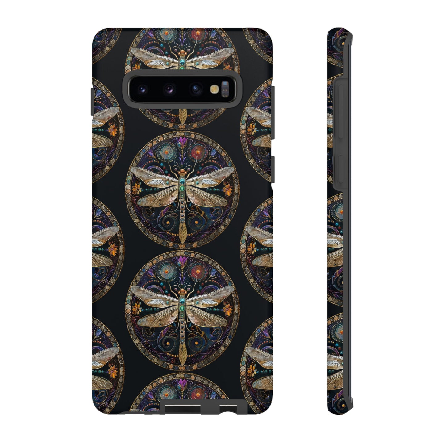 Dragonfly Phone Case, Tough Phone Cover, Artistic Cell Phone Accessory, Gift for Nature Lovers, Unique Phone Protector