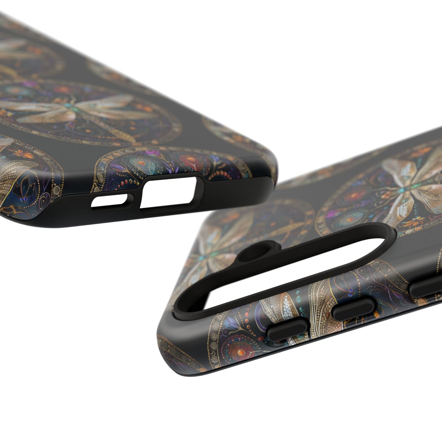 Dragonfly Phone Case, Tough Phone Cover, Artistic Cell Phone Accessory, Gift for Nature Lovers, Unique Phone Protector