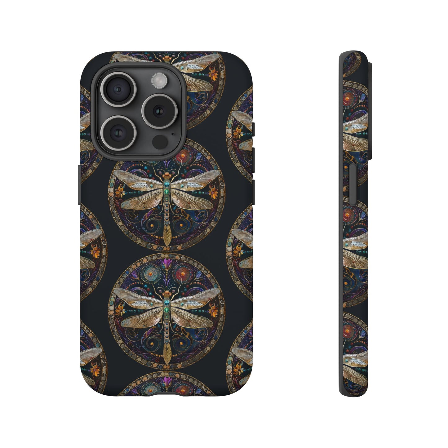 Dragonfly Phone Case, Tough Phone Cover, Artistic Cell Phone Accessory, Gift for Nature Lovers, Unique Phone Protector