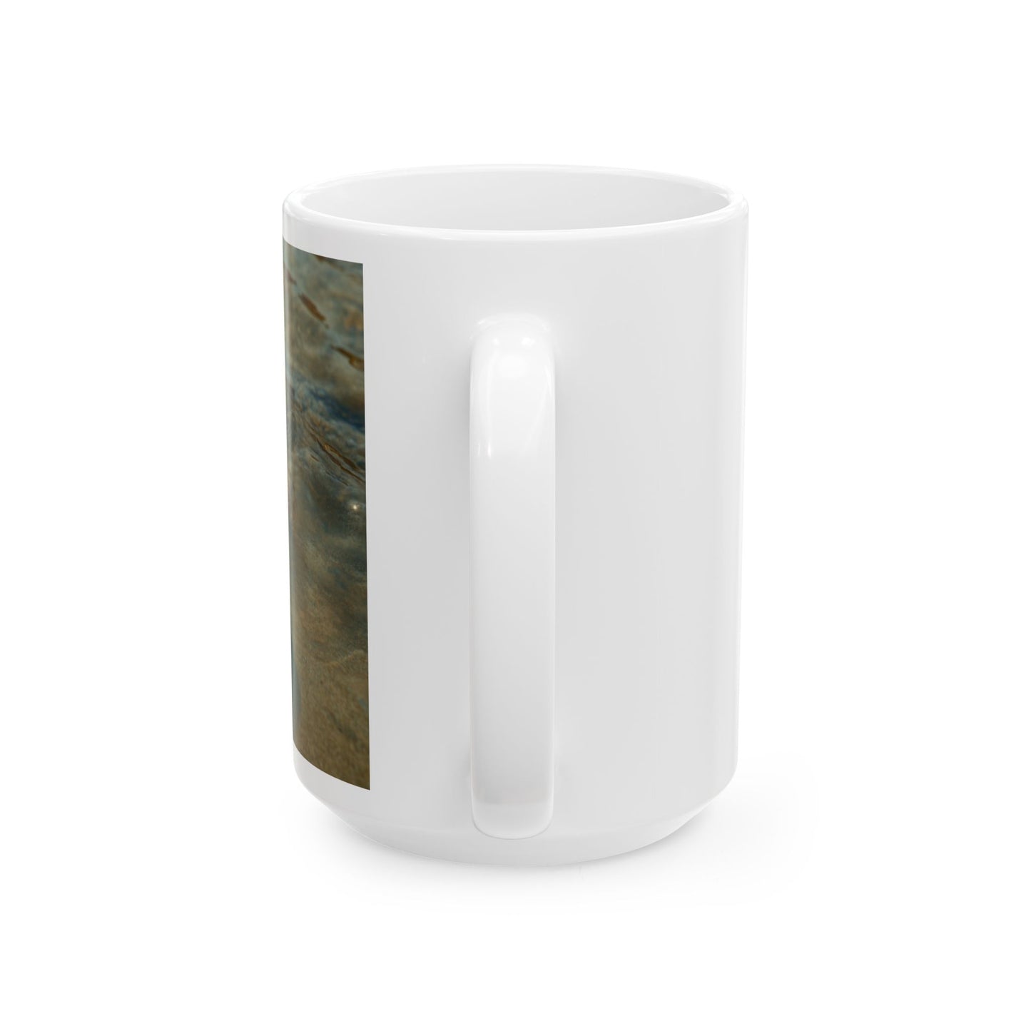 Positivity Ceramic Mug, Meditation Mug, Nature Lovers Gift, Spiritual Coffee Cup, Eco-Friendly Drinkware