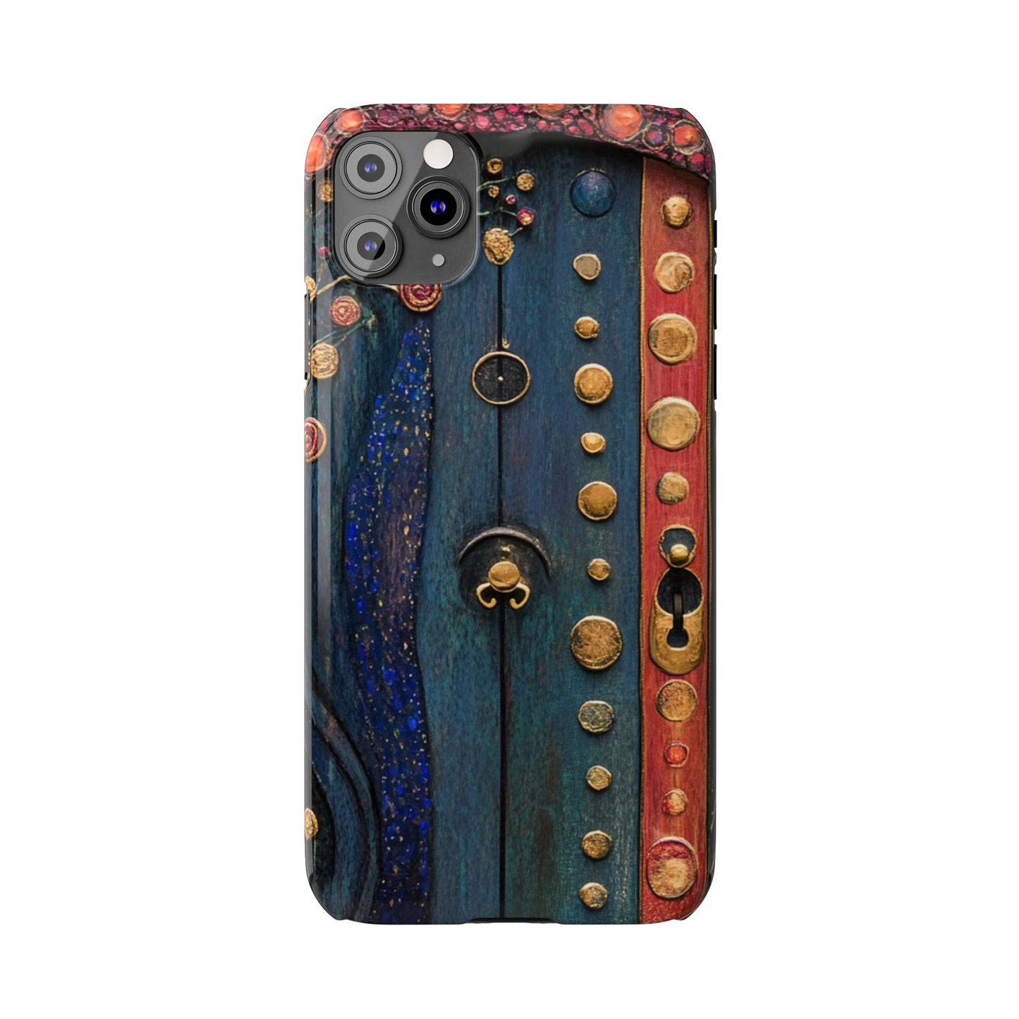 Fairy Door Artistic Slim Phone Cases, Unique Phone Cover, Gift for Art Lovers, Decorative Case, Phone Accessory