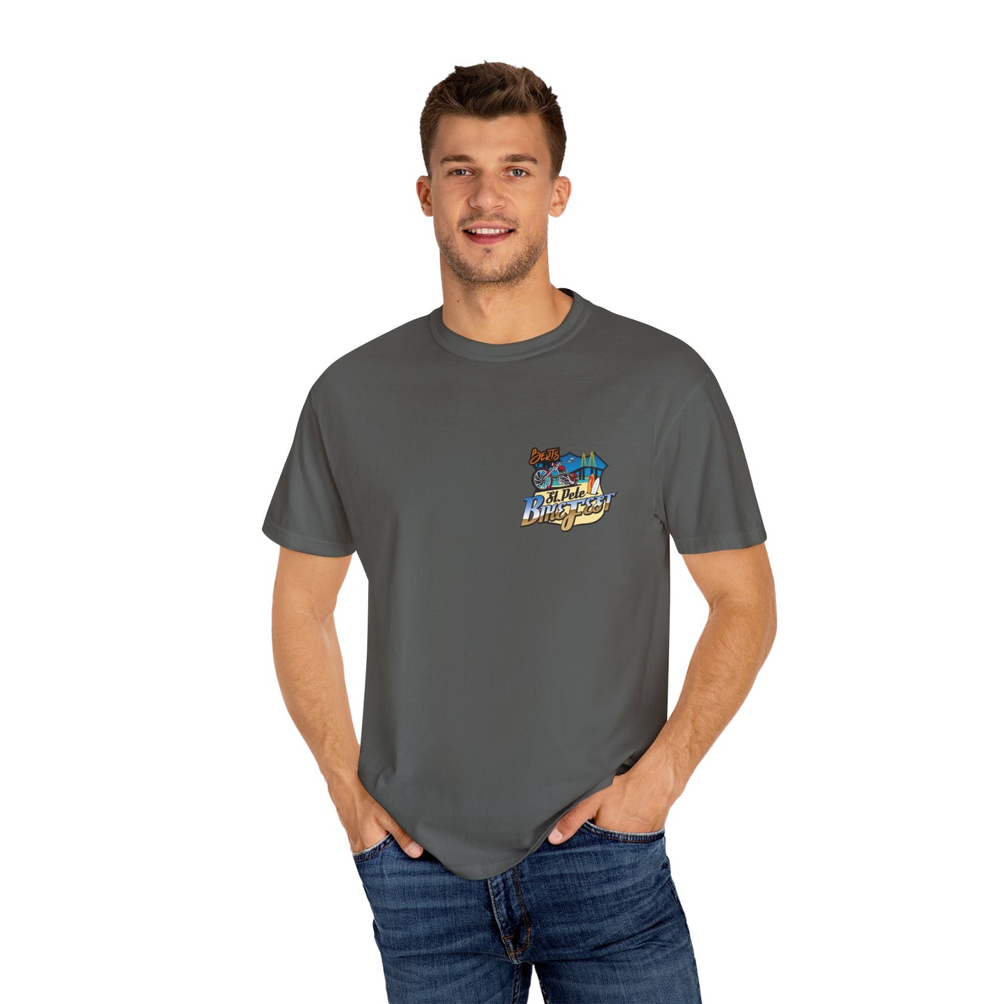 St Pete FL Bike Fest Vintage-Style Unisex T-Shirt | Beach Vibes | Retro Apparel | Gift for Beach Lovers | Summer Fashion | Graphic Tee