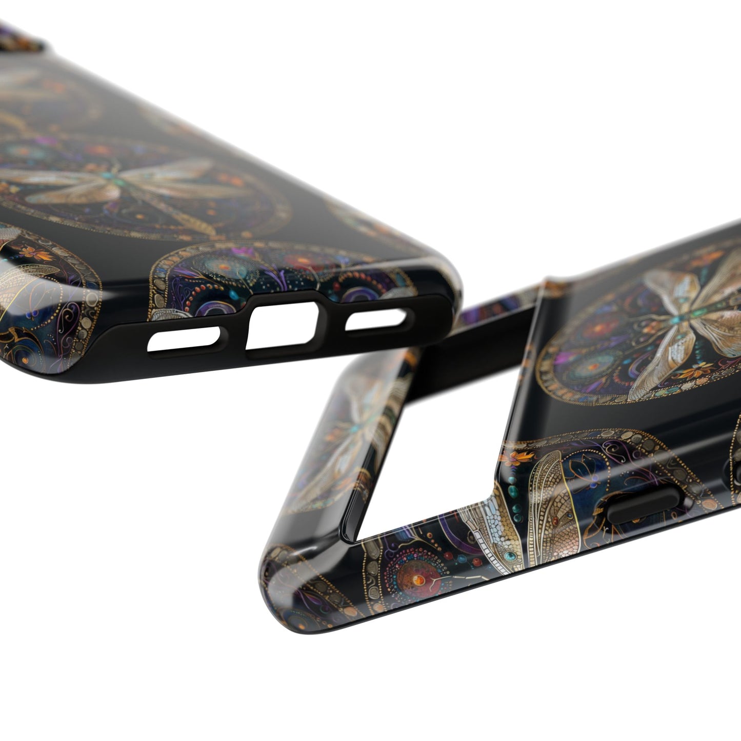 Dragonfly Phone Case, Tough Phone Cover, Artistic Cell Phone Accessory, Gift for Nature Lovers, Unique Phone Protector