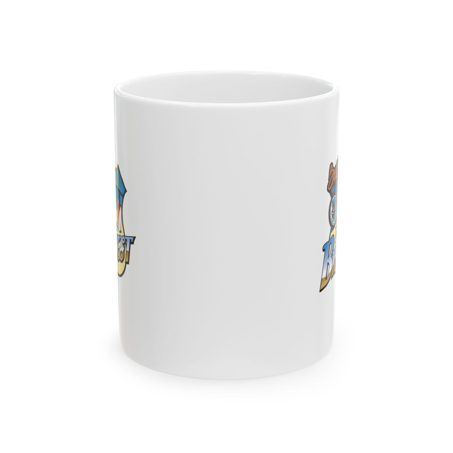 St Pete FL Bike Fest Ceramic Mug with Unique Design, Perfect for Coffee Lovers, Gift for Friends, Home Decor, Fun Office Mug
