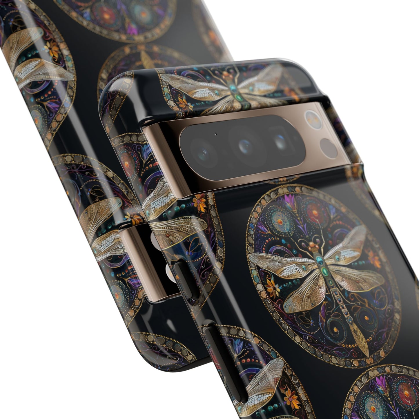 Dragonfly Phone Case, Tough Phone Cover, Artistic Cell Phone Accessory, Gift for Nature Lovers, Unique Phone Protector