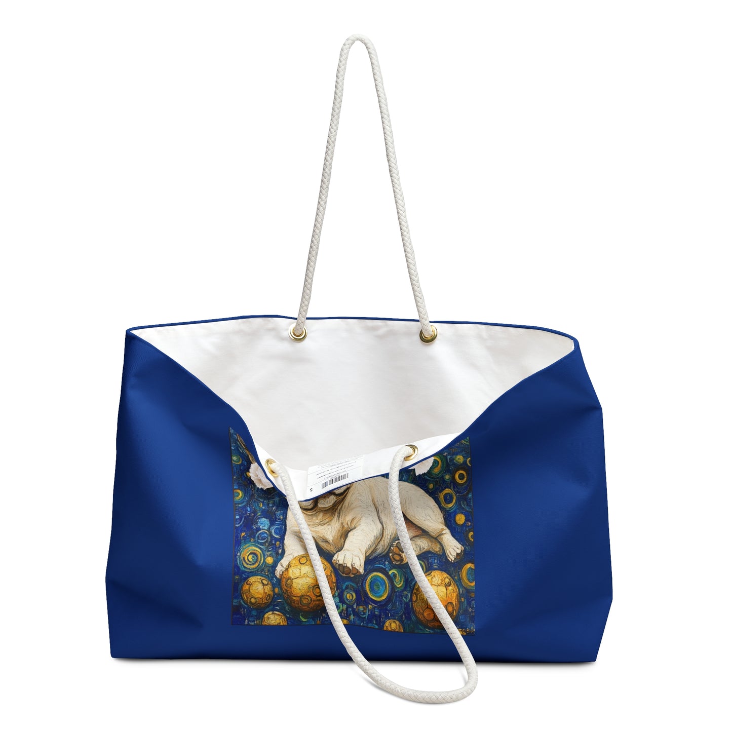 Cute French Bulldog Weekender Bag for Dog Lovers, Travel Tote, Overnight Bag, Gifts for Pet Owners, Weekend Getaways