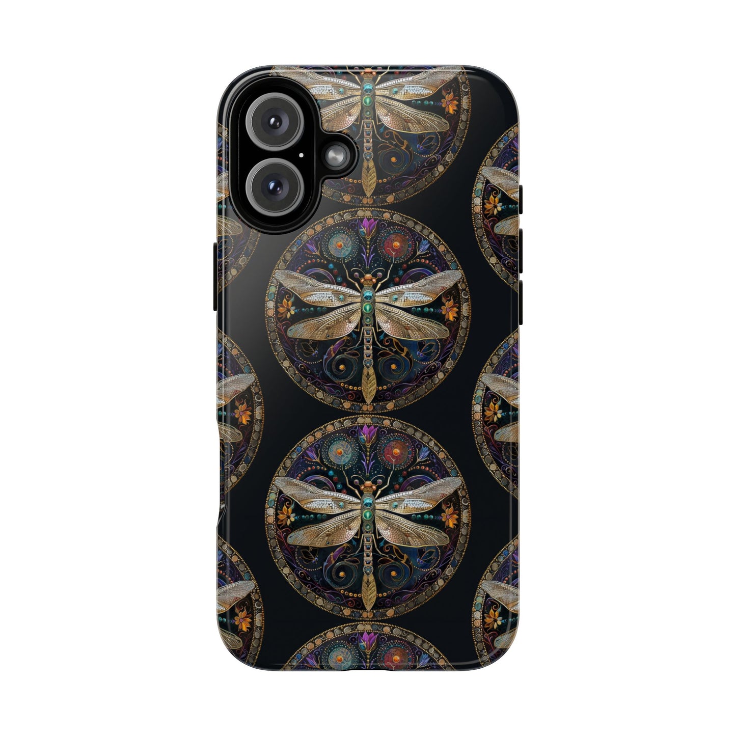 Dragonfly Phone Case, Tough Phone Cover, Artistic Cell Phone Accessory, Gift for Nature Lovers, Unique Phone Protector