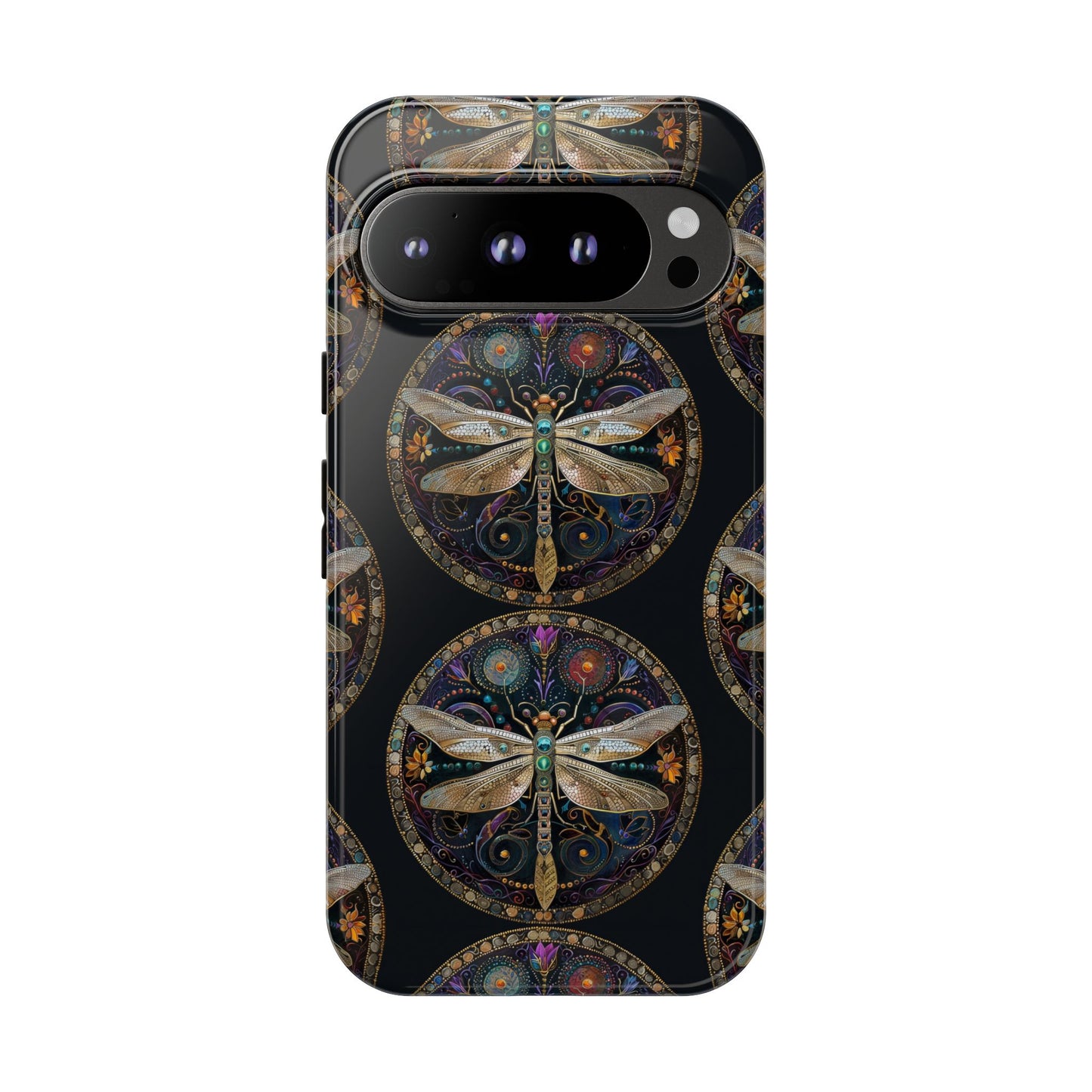 Dragonfly Phone Case, Tough Phone Cover, Artistic Cell Phone Accessory, Gift for Nature Lovers, Unique Phone Protector