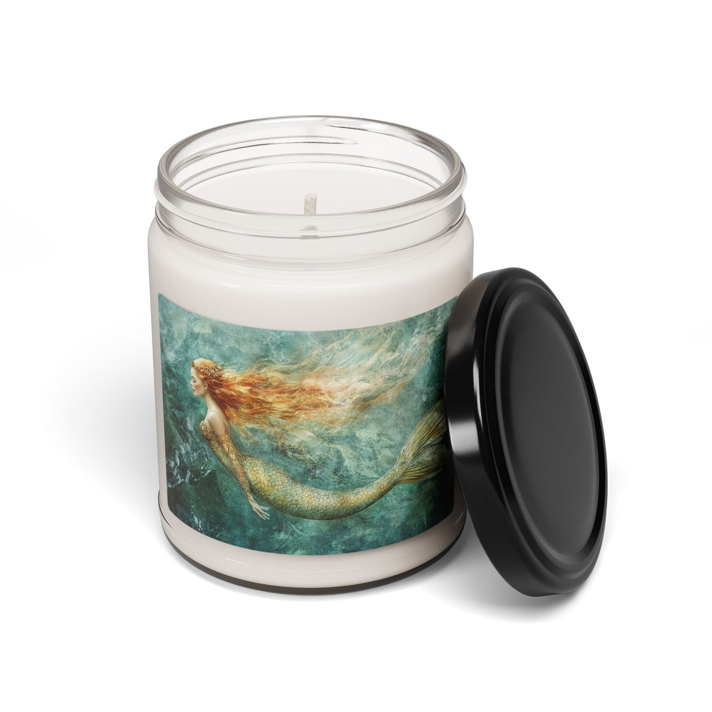 Mermaid Scented Candle, Ocean-Inspired Aroma, Relaxation Gift for Her, Home Decor, Spa Experience, Birthday Gift