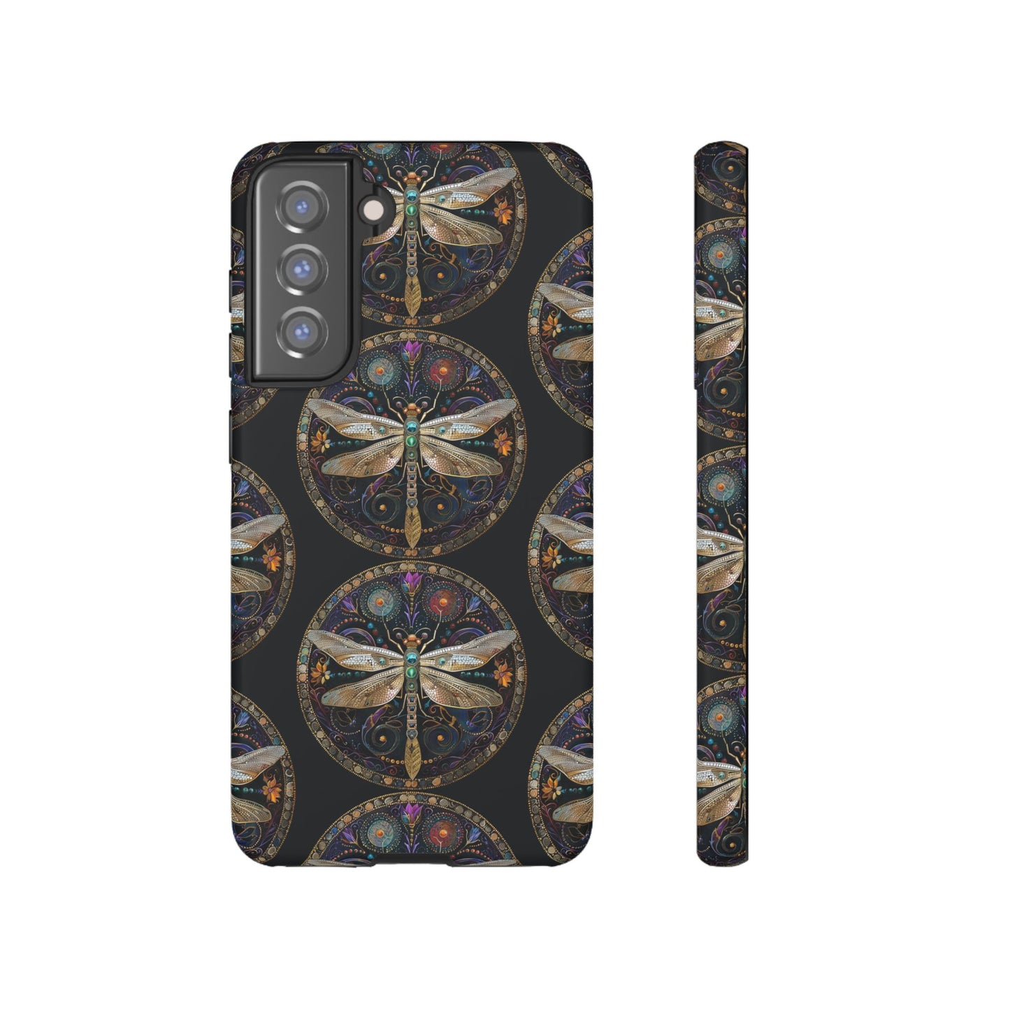 Dragonfly Phone Case, Tough Phone Cover, Artistic Cell Phone Accessory, Gift for Nature Lovers, Unique Phone Protector