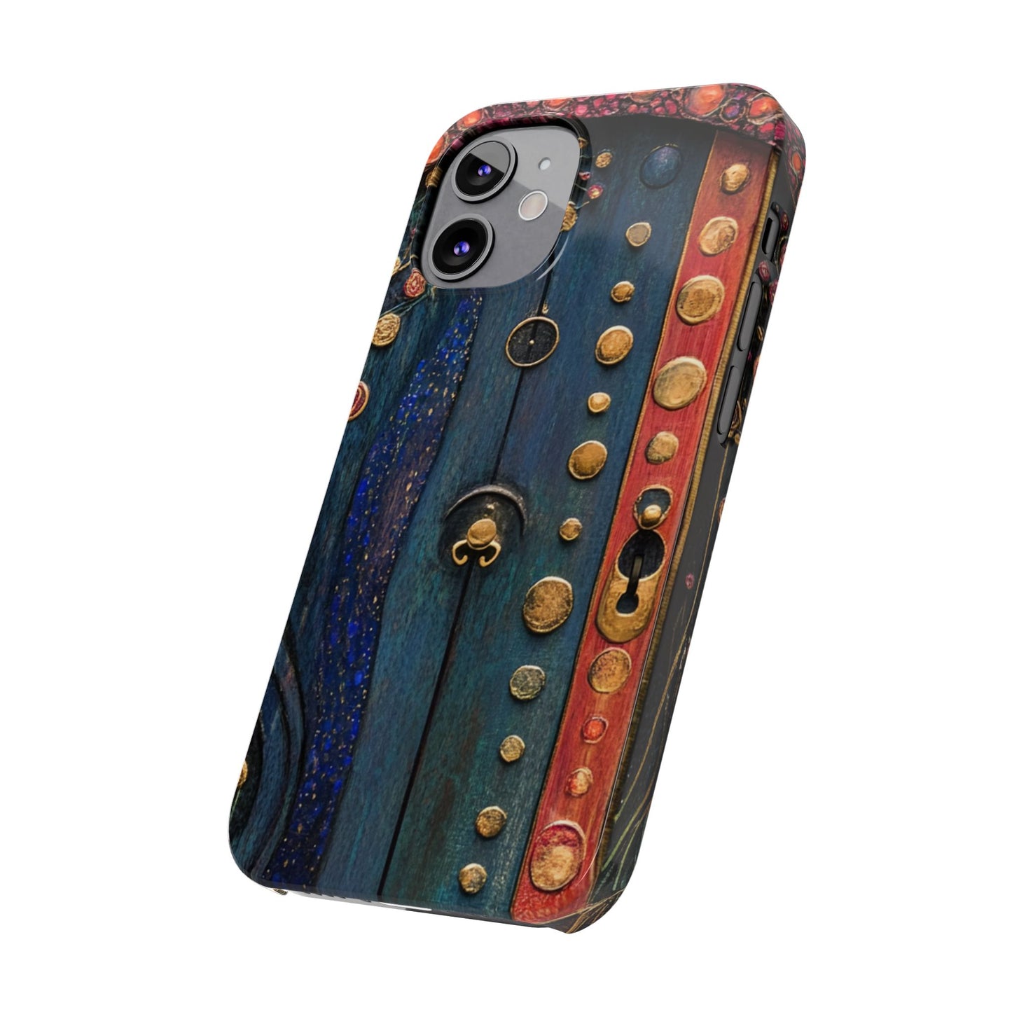 Fairy Door Artistic Slim Phone Cases, Unique Phone Cover, Gift for Art Lovers, Decorative Case, Phone Accessory