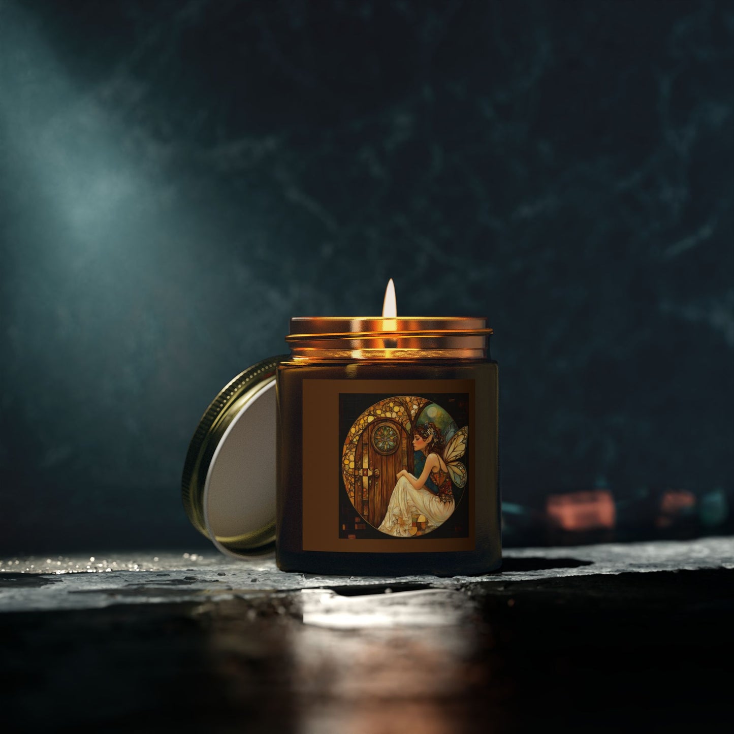 Fairy Door Scented Candle, Enchanted Home Decor, Relaxation Gift, Magical Atmosphere, Aromatherapy Candle, Home Fragrance