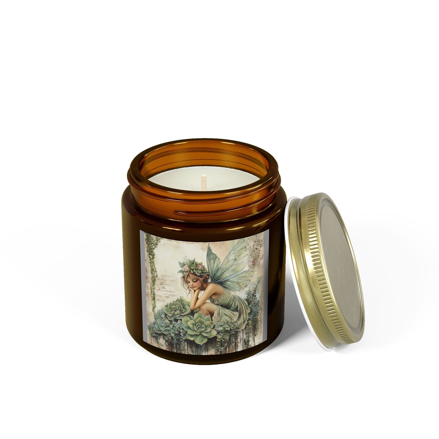 Enchanting Fairy Scented Candles - Coconut Apricot Wax (4oz, 9oz) | Aromatherapy Gifts, Home Decor, Self-Care
