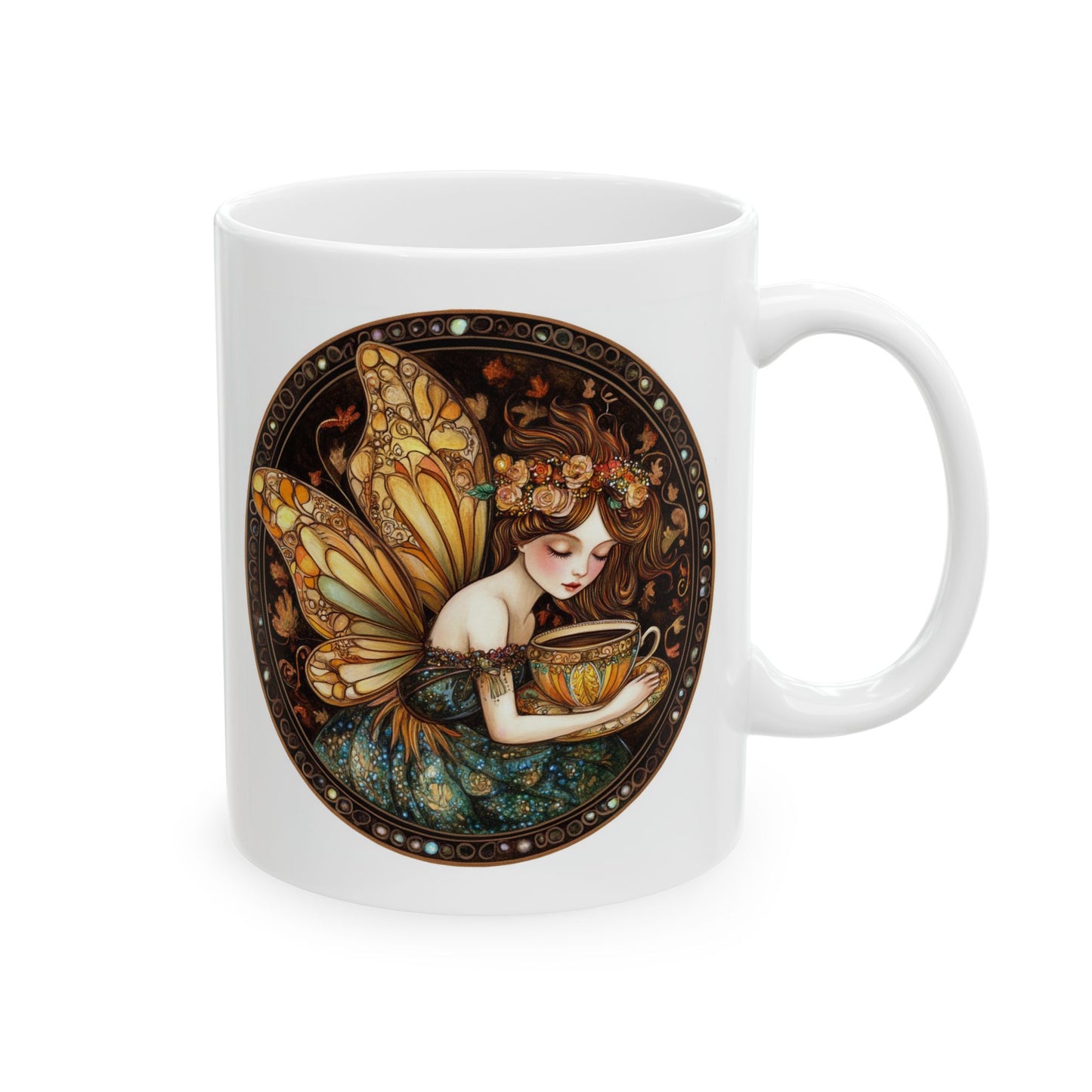 Tea Time Fairy Collection, "Earl Grey", Personalized Gift, Coffee Lover Mug, Tea Time, Artful Home Decor, Unique Birthday Gift