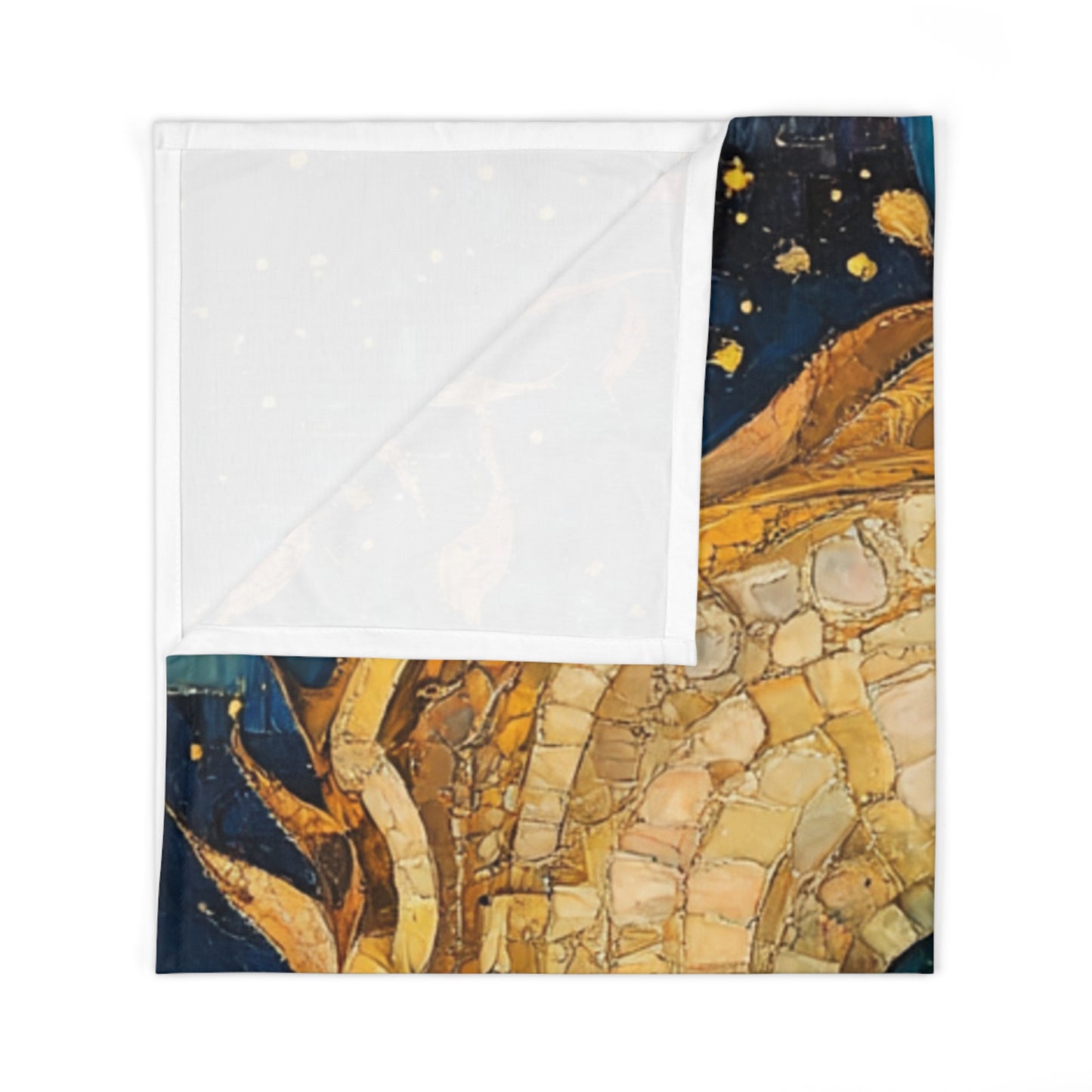 Baby Seahorse Swaddle Blanket | Soft Baby Wrap, Nursery Decor, Gift for New Parents, Unique Baby Shower Gift